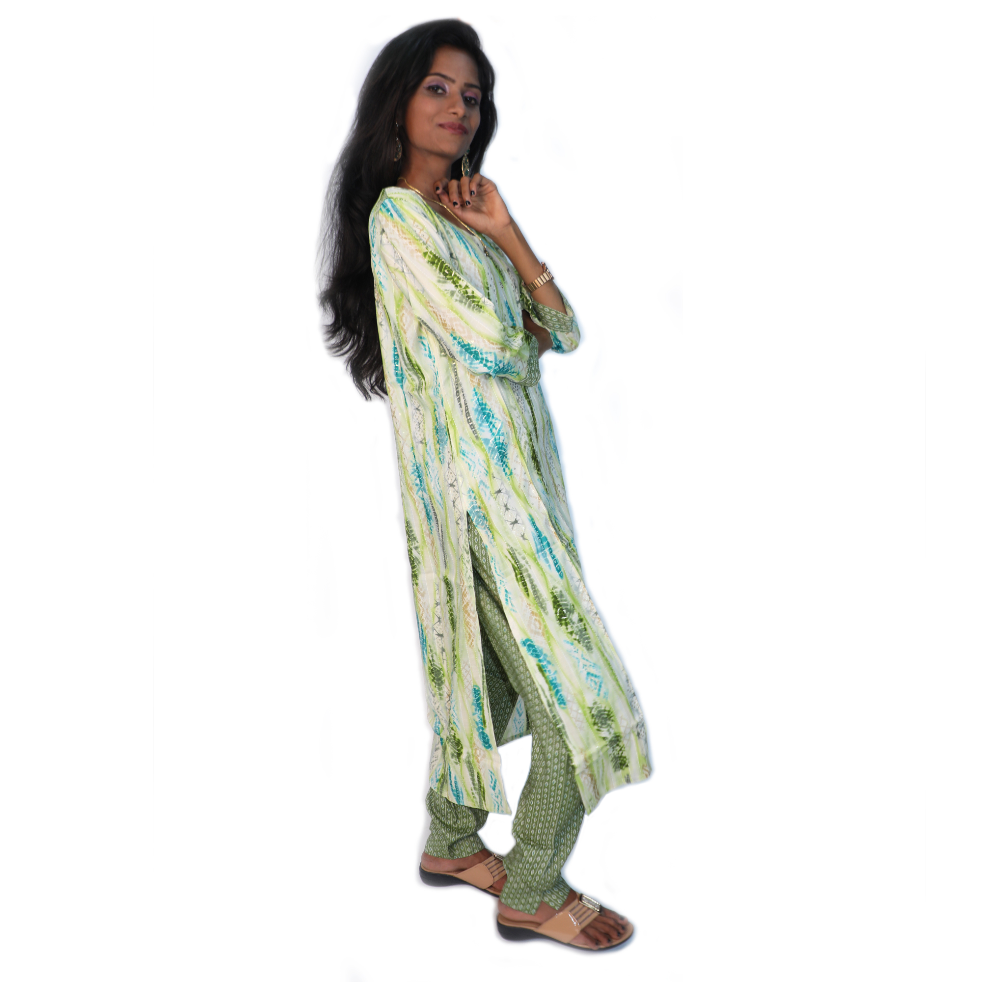 Women’s Kurti with Pants - Image 2