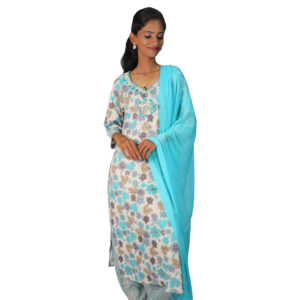 Women Kurti With Dupatta & Bottomwear