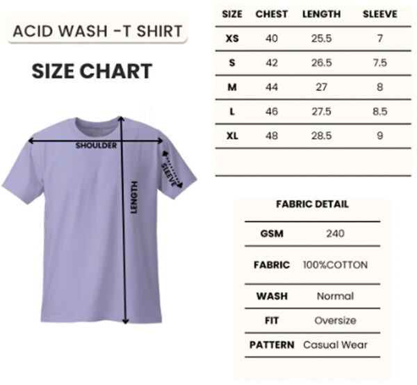 French Terry Cotton - Unisex Oversized T-shirt